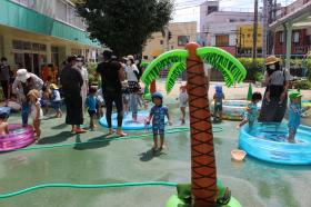 夏の園庭開放