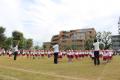 白糸台小学校校庭で秋の運動会