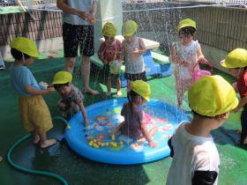 未就園児(1・2・3歳児)対象　園庭開放(7/27)のご案内