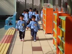 ３学期が始まりました。