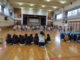 卒園を前に白糸台小と10小を見学